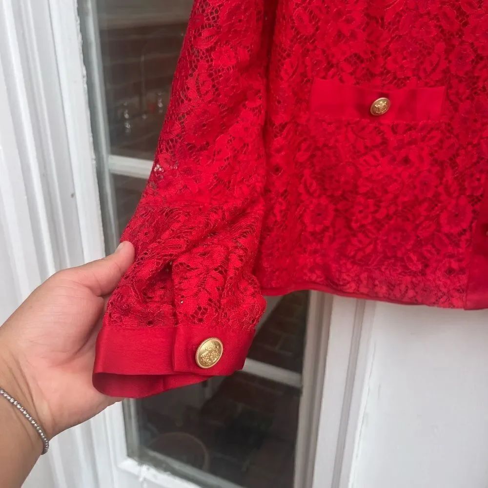J Crew Lace Lady Jacket NWT - Picture 4 of 6